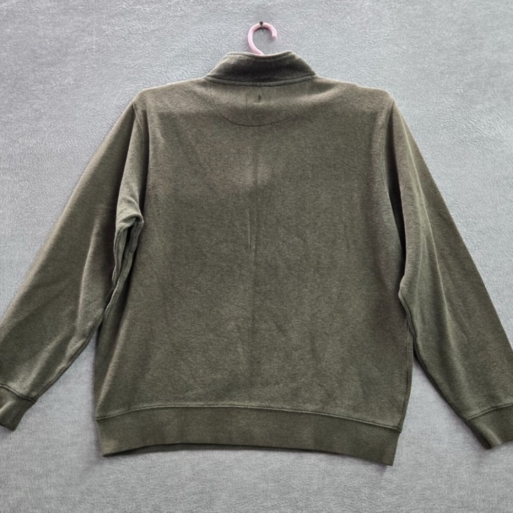 Pendleton Olive Green Quarter Zip Pullover Fleece… - image 3